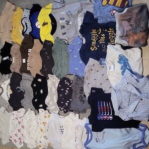 Assorted Baby Onesies Set 0-3 Months
